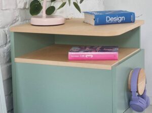 Szafka nocna DABI szałwiowa Ragaba