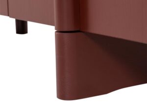 Szafka pod telewizor Basu sosna burgund Woood