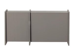 Szafka RTV Brock 102 cm ciepła szarość Woood
