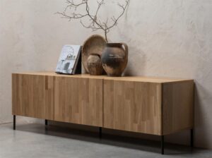 Szafka RTV Gravure Bono dąb naturalny Woood