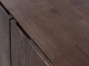 Szafka RTV Gravure jesion brązowa Woood