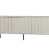 Szafka RTV Gravure z drewna sosnowego 150 cm dust Woood