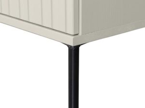 Szafka RTV Gravure z drewna sosnowego 150 cm dust Woood