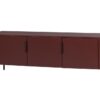 Szafka RTV Gunnar 154 cm burgundowa Woood