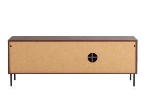 Szafka RTV Gunnar 154 cm burgundowa Woood