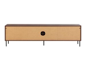Szafka RTV Gunnar 200 cm burgundowa Woood
