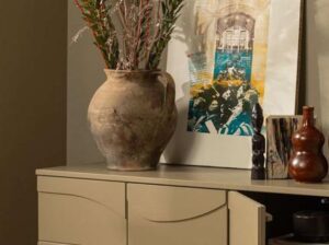 Szafka RTV Teo brązowa Woood