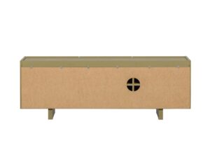 Szafka RTV z drewna sosnowego 152 cm moss Woood