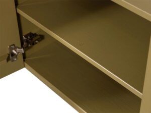 Szafka RTV z drewna sosnowego 152 cm moss Woood