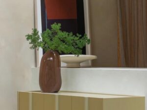 Szafka RTV z drewna sosnowego 152 cm moss Woood