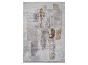 Szarobeżowy dywan abstrakcyjny Imperial Watercolors Grey 6628 Carpets & More