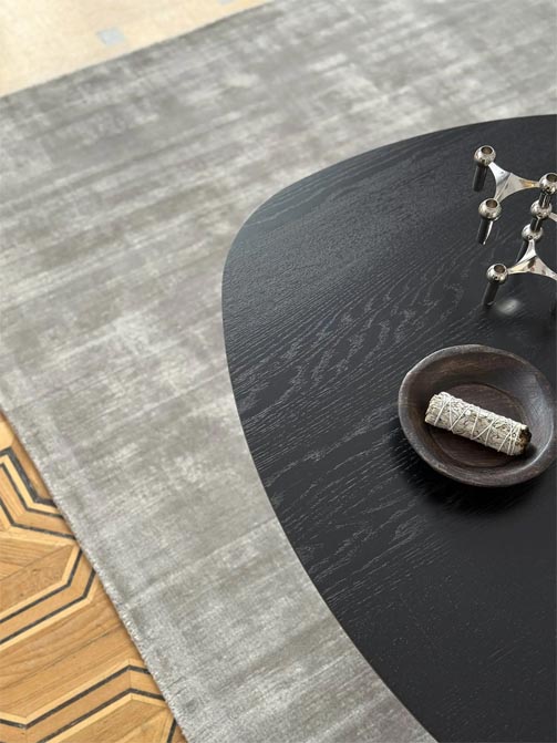 Szary dywan gładki Desert Grey 5152 Carpets & More