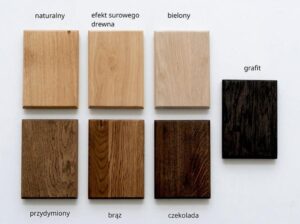 Wybarwienie drewna Tamm.