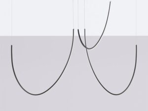 Żyrandol Alvar 3 czarny LED Thoro