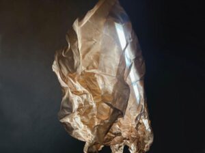 Żyrandol Mist złoty 120 cm Gie El