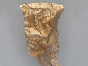 Żyrandol Mesh złoty Gie El